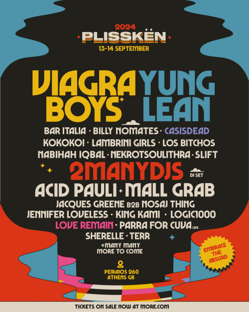 Plisskën Festival: Yung Lean, 2manydjs, Los Bitchos, Parra for Cuva κ.α. Αθήνα @ Πειραιώς 260