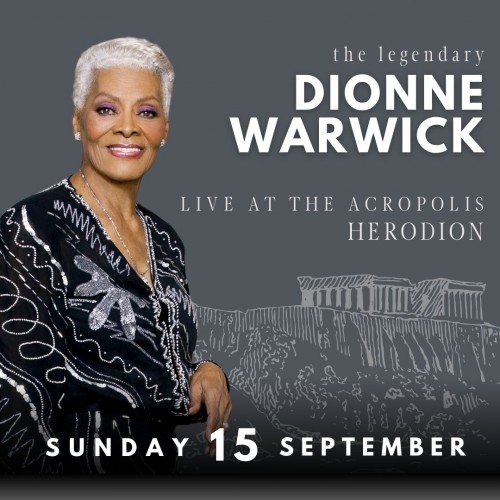 Dionne Warwick Αθήνα @ Ωδείο Ηρώδου του Αττικού