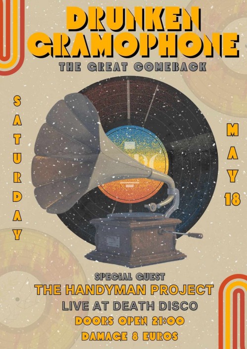 Drunken Gramophone, The Handyman Project Αθήνα @ DeathDisco
