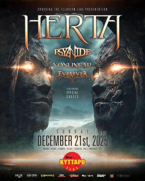 Herta, Psyanide, Nonlinear, Eyesever Αθήνα @ Κύτταρο