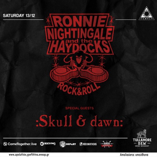 Ronnie Nightingale And The Ηaydocks, :Skull & Dawn: Αθήνα @ Temple Athens