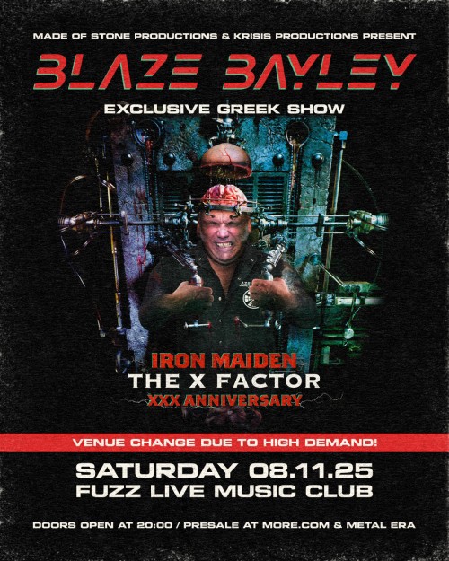 Blaze Bayley Αθήνα @ Fuzz Club