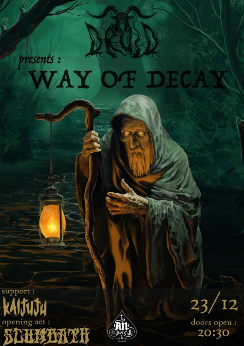 Druid, Kaijuju, Scumbath Αθήνα @ AN Club