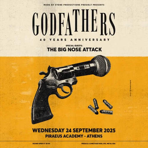 The Godfathers: 40th Anniversary Αθήνα @ Piraeus Club Academy
