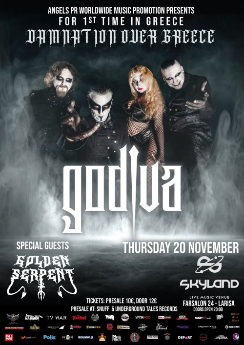 Godiva, Golden Serpent Λάρισα @ Skyland