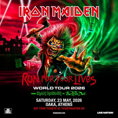 Iron Maiden Αθήνα @ Ολυμπιακό Στάδιο