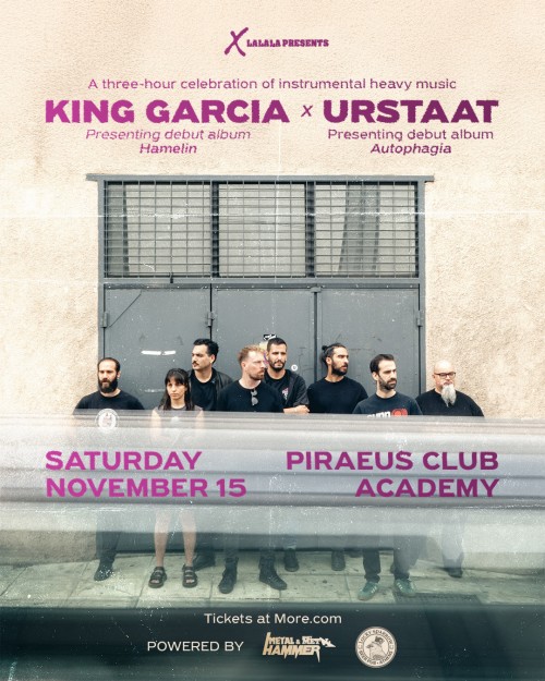 King Garcia, Urstaat Αθήνα @ Piraeus Club Academy