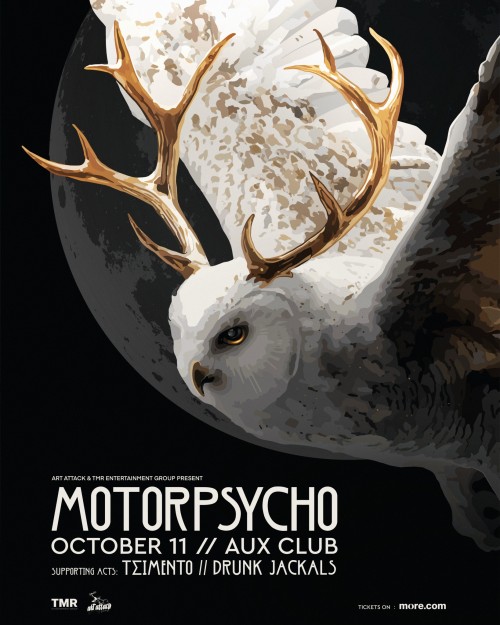 Motorpsycho, Τσιμέντο, Drunk Jackals Αθήνα @ Aux Club