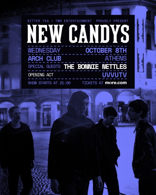 New Candys, The Bonnie Nettles, UVVUTV Αθήνα @ Arch Club