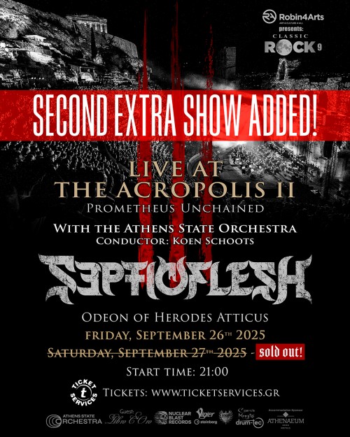 Septicflesh: Live At The Acropolis 2 Αθήνα @ Ωδείο Ηρώδου του Αττικού