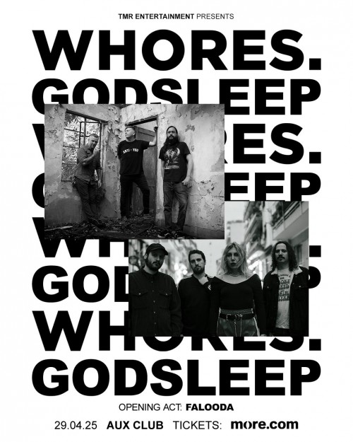 Whores., Godsleep, Falooda Αθήνα @ Arch Club