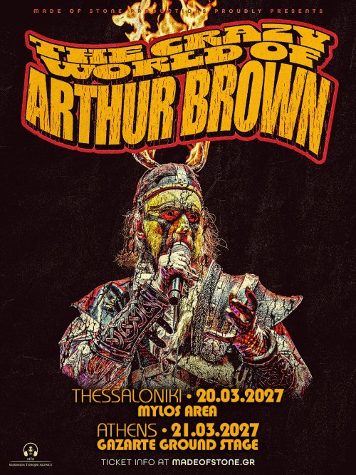 The Crazy World Of Arthur Brown Θεσσαλονίκη @ Principal Club Theater: Mylos Area