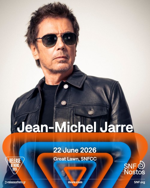 Release Athens x SNF Nostos: Jean-Michel Jarre  Αθήνα @ Κέντρο Πολιτισμού Ίδρυμα Σταύρος Νιάρχος
