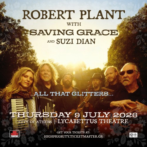 Robert Plant Αθήνα @ Δημοτικό Θέατρο Λυκαβηττού
