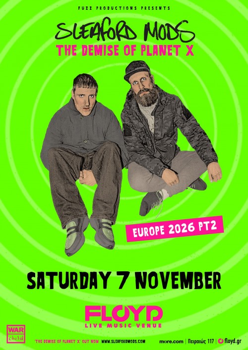 Sleaford Mods Αθήνα @ FLOYD