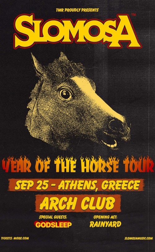Slomosa, Godsleep, Rainyard Αθήνα @ Arch Club