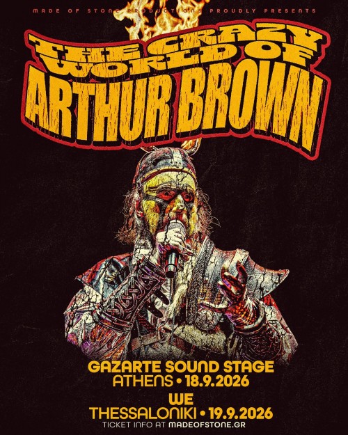 The Crazy World Of Arthur Brown Αθήνα @ Gazarte
