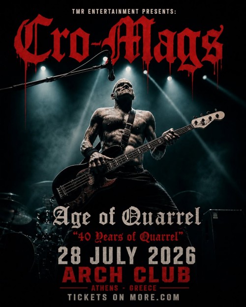 Cro-Mags Αθήνα @ Arch Club
