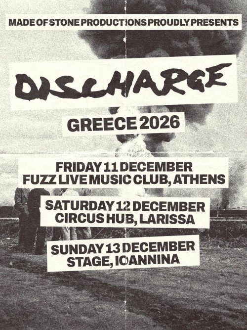 Discharge, Panx Romana Αθήνα @ Fuzz Club