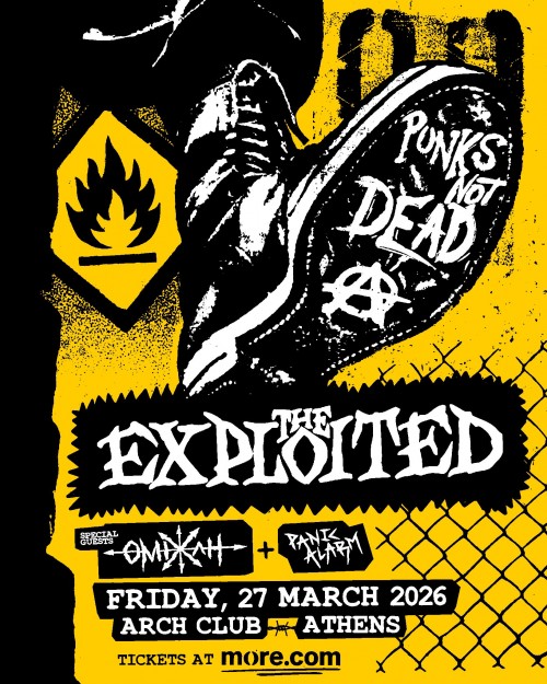 The Exploited, Ομίχλη, Panic Alarm Αθήνα @ Arch Club