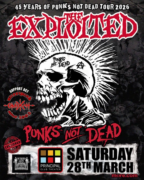 The Exploited, Ομίχλη Θεσσαλονίκη @ Principal Club Theater: Mylos Area
