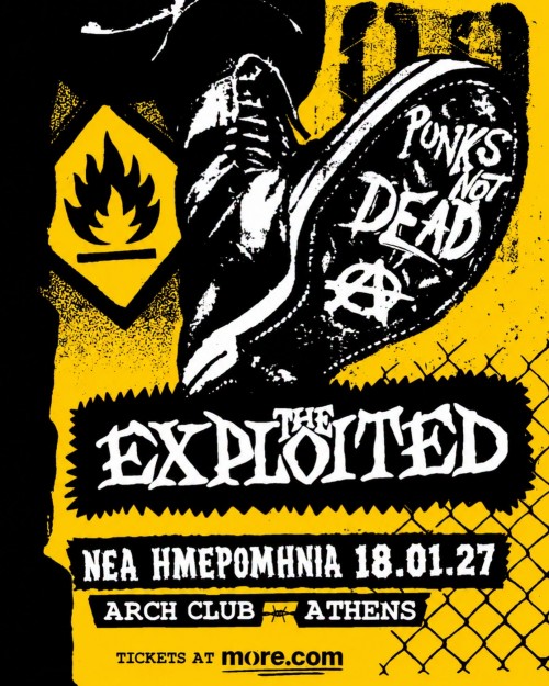 The Exploited Αθήνα @ Arch Club