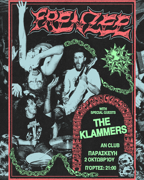 Frenzee, The Klammers Αθήνα @ AN Club
