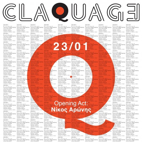 Claquage, Νίκος Αρώνης Αθήνα @ Temple Athens
