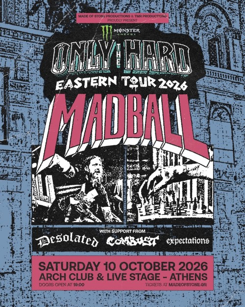 Madball, Desolated, Combust, Expectations Αθήνα @ Arch Club