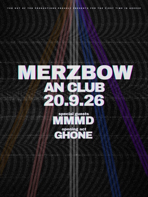 Merzbow, ΜΜΜΔ, Ghone Αθήνα @ AN Club