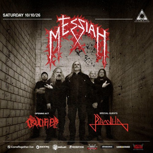 Messiah, Piranha, The Crucifier Αθήνα @ Temple Athens
