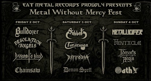Metal Without Mercy Festival: Sabbat, Torananga κ.α. Αθήνα @ AN Club