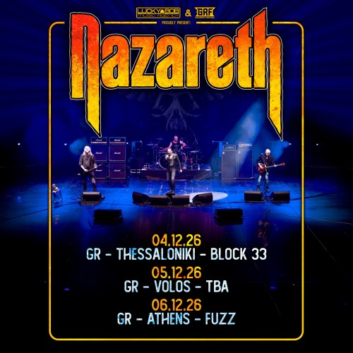 Nazareth Αθήνα @ Fuzz Club