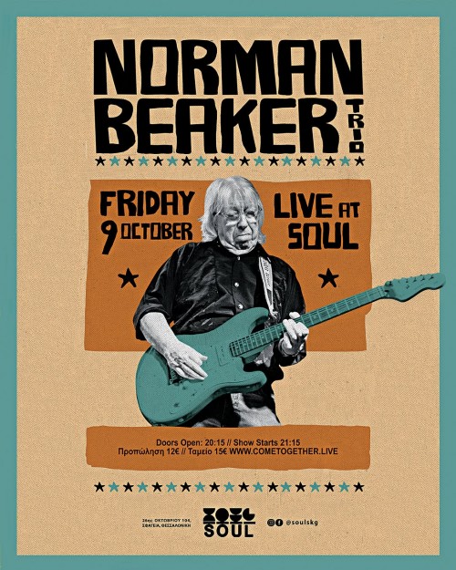 Norman Beaker Θεσσαλονίκη @ Soul SKG
