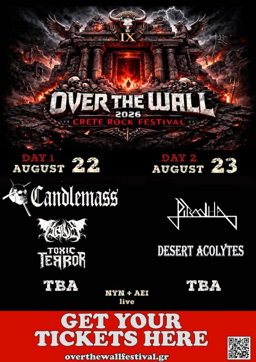Over The Wall Festival: Piranha, Desert Acolytes κ.α. Ηράκλειο @ -