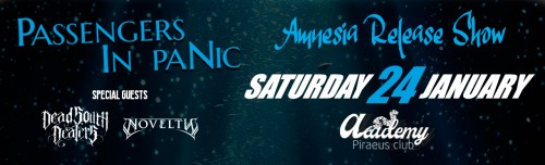 Passengers In Panic, Dead South Dealers, Novelty Αθήνα @ Piraeus Club Academy 