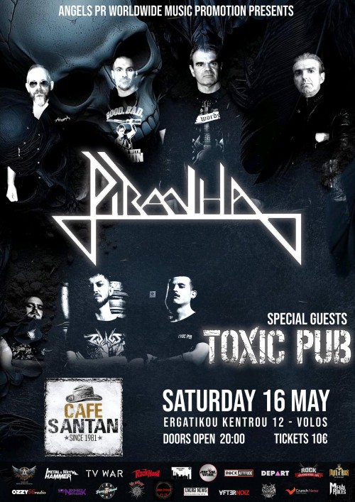 Piranha, Toxic Pub Βόλος @ Cafe Santan