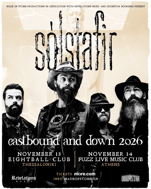 Sólstafir Θεσσαλονίκη @ Eightball