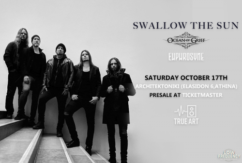 Swallow The Sun, Ocean Of Grief, Euphrosyne Αθήνα @ Αρχιτεκτονική