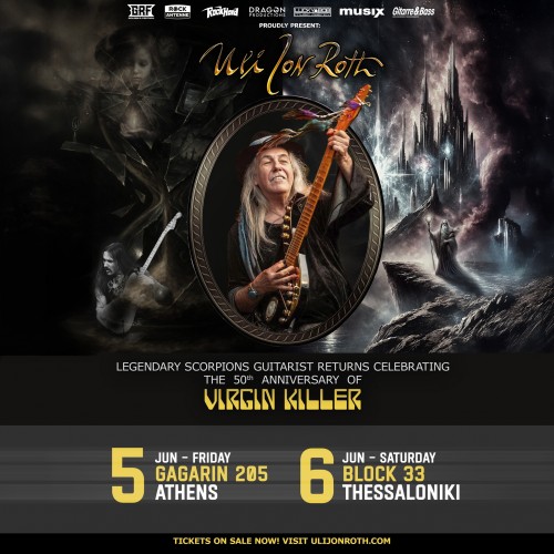 Uli Jon Roth: "Virgin Killer" 50th Anniversary Αθήνα @ Gagarin 205