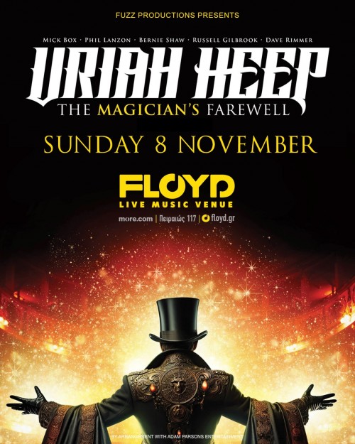 Uriah Heep Αθήνα @ FLOYD