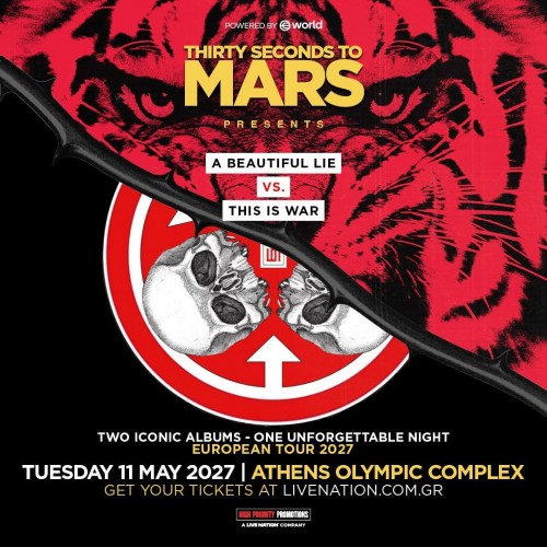 Thirty Seconds To Mars Αθήνα @ Ο.Α.Κ.Α. (Εξωτερικός χώρος)