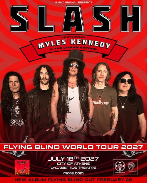 Slash feat. Myles Kennedy & The Conspirators Αθήνα @ Δημοτικό Θέατρο Λυκαβηττού