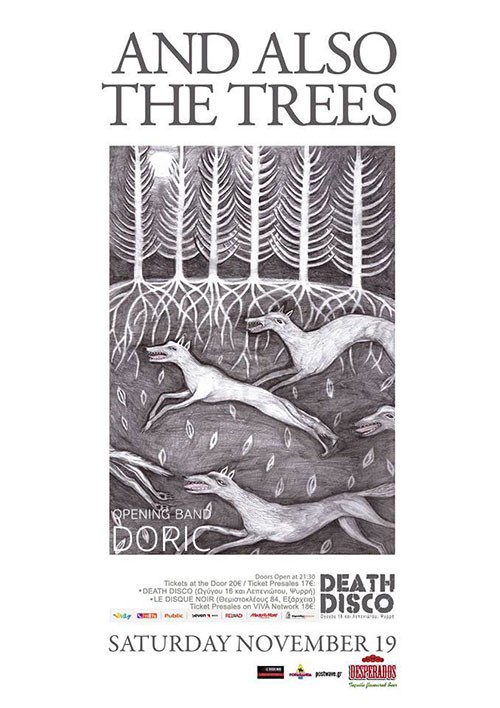 And Also The Trees, Doric Αθήνα @ DeathDisco