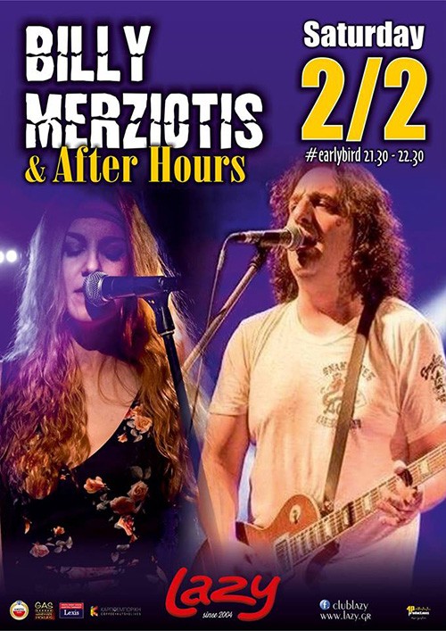Billy Merziotis & After Hours Αθήνα @ Lazy