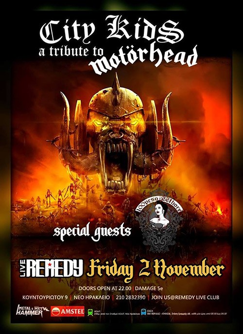 City Kids (Motorhead tribute), 100 Peso Whore Αθήνα @ Remedy