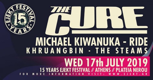 Ejekt Festival: The Cure, Michael Kiwanuka, The Ride, Khruangbin, The Steams Αθήνα @ Πλατεία Νερού, Ολυμπιακός Πόλος Φαλήρου