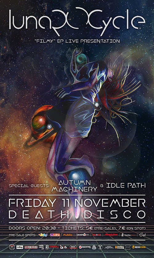 Lunar Cycle, Autumn Machinery, Idle Path Αθήνα @ DeathDisco