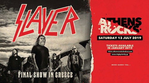 AthensRocks Festival: Slayer Αθήνα @ -