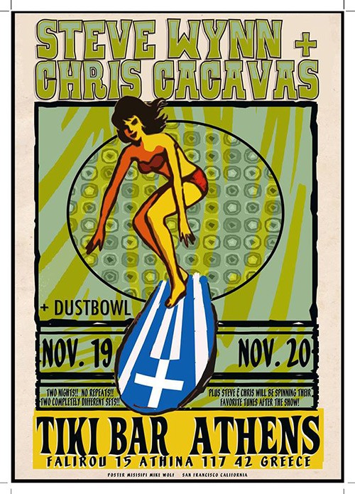 Steve Wynn, Chris Cacavas, Dustbowl Αθήνα @ Tiki Athens